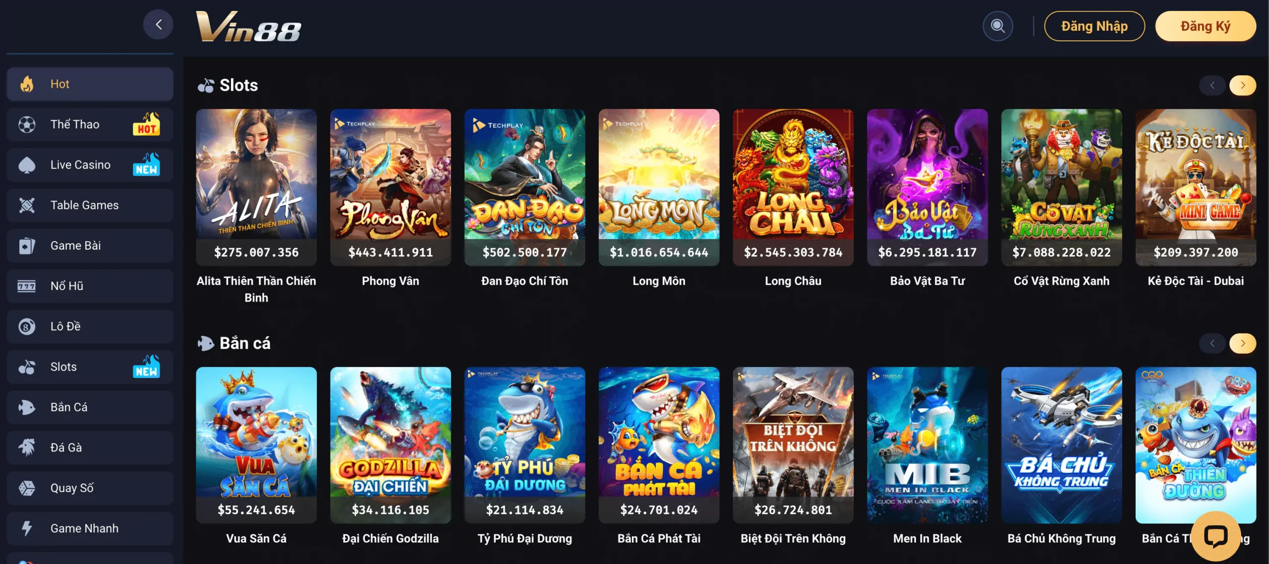 Vin88 - Sân Chơi Giải Trí Trực Tuyến Đẳng Cấp Hàng Đầu 2024 Web sở hữu giao diện trực quan với tông màu xanh đẹp mắt