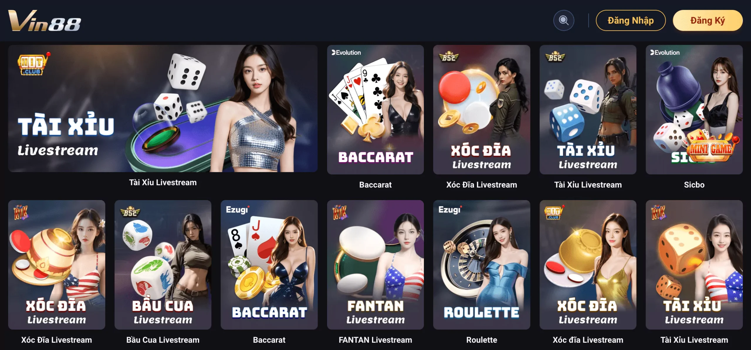 Vin88 - Sân Chơi Giải Trí Trực Tuyến Đẳng Cấp Hàng Đầu 2024 Sòng bài trực tuyến được đầu tư vô cùng chuyên nghiệp