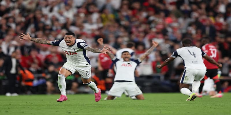 Man Utd để thua Tottenham với tỷ số tối thiểu ở chung kết Europa League Man Utd để thua Tottenham với tỷ số tối thiểu ở chung kết Europa League