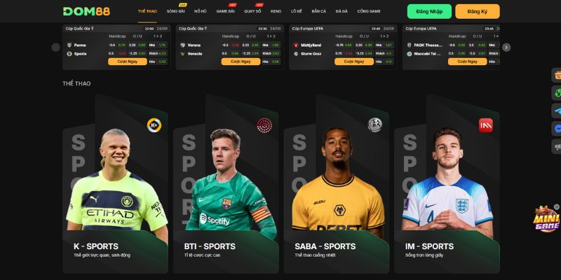 Web Cá Cược Bóng Đá Uy Tín - Cá Cược Chuyên Nghiệp Mỗi Ngày DOM88 - web cá cược bóng đá uy tín nhất hiện nay